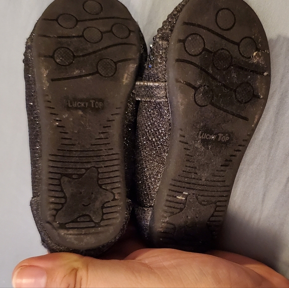 Lucky Top Rhinestone Shoes - Picture 5 of 5